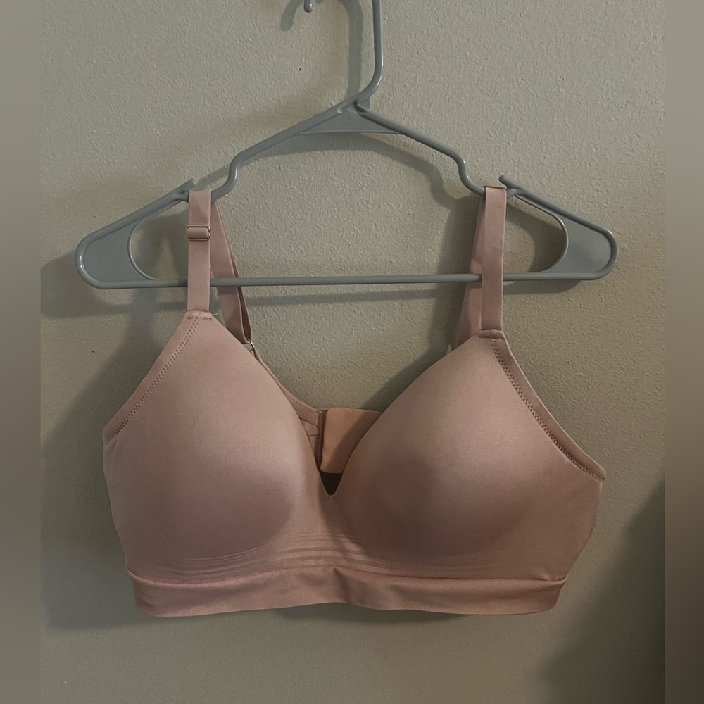 Pink Wireless Bra